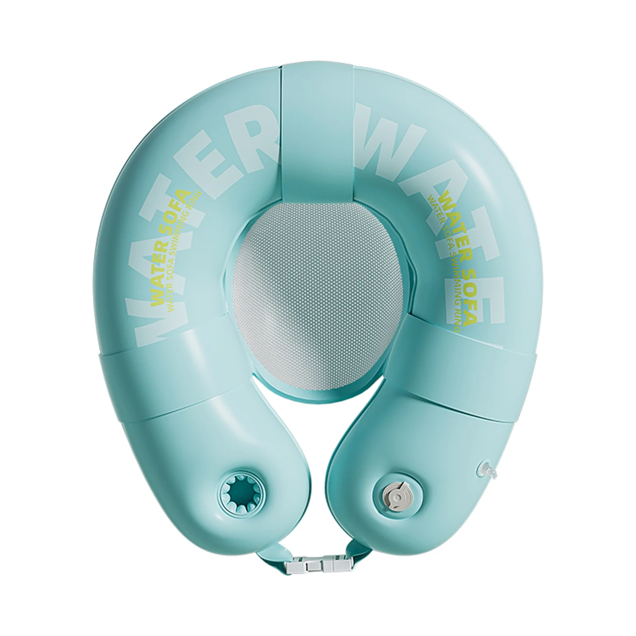 (verde) Rede Inflável Para Piscina/cadeira Flutuante/espreguiçadeira Aquática Com Porta-copos, Válvula À Prova De Vazamentos E Inflação Rápida.
