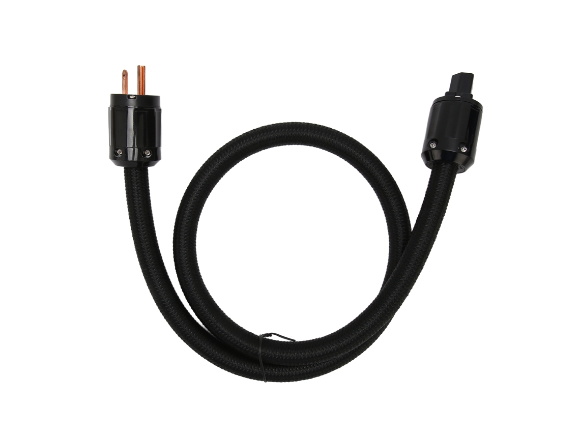 Cabo de Energia Mali Hifi 12awg 3 Núcleos Cobre Puro para Equipamentos de Som