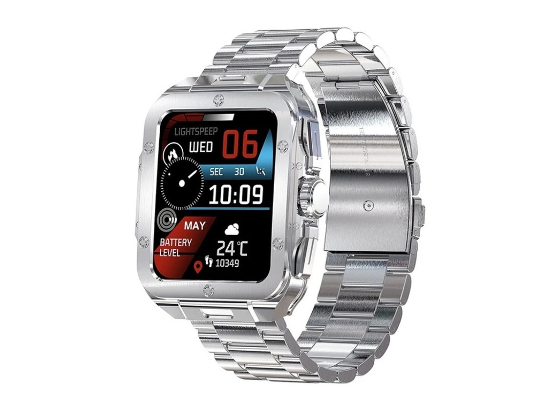 Smartwatch com tela sensível ao toque de 1,85" com monitoramento de frequência cardíaca, SpO2 e sono. 20 modos esportivos e assistente de voz. Bestvite.