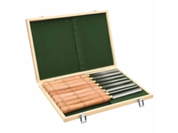 Vidaxl 8 Pcs Conjunto De Ferramentas De Torneamento Hss