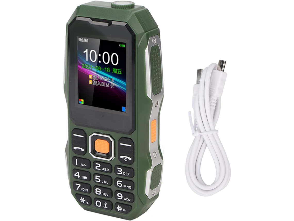 Celular Senior W2021 de 1,8 Polegadas, Ideal para Idosos. SFUSHOS