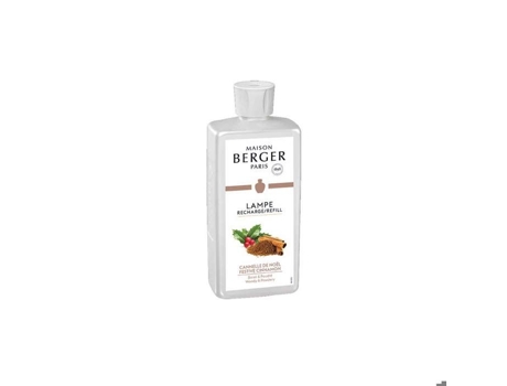 Recarga De Lampada Catalítica 500 Ml Canela De Natal Lampe Berger