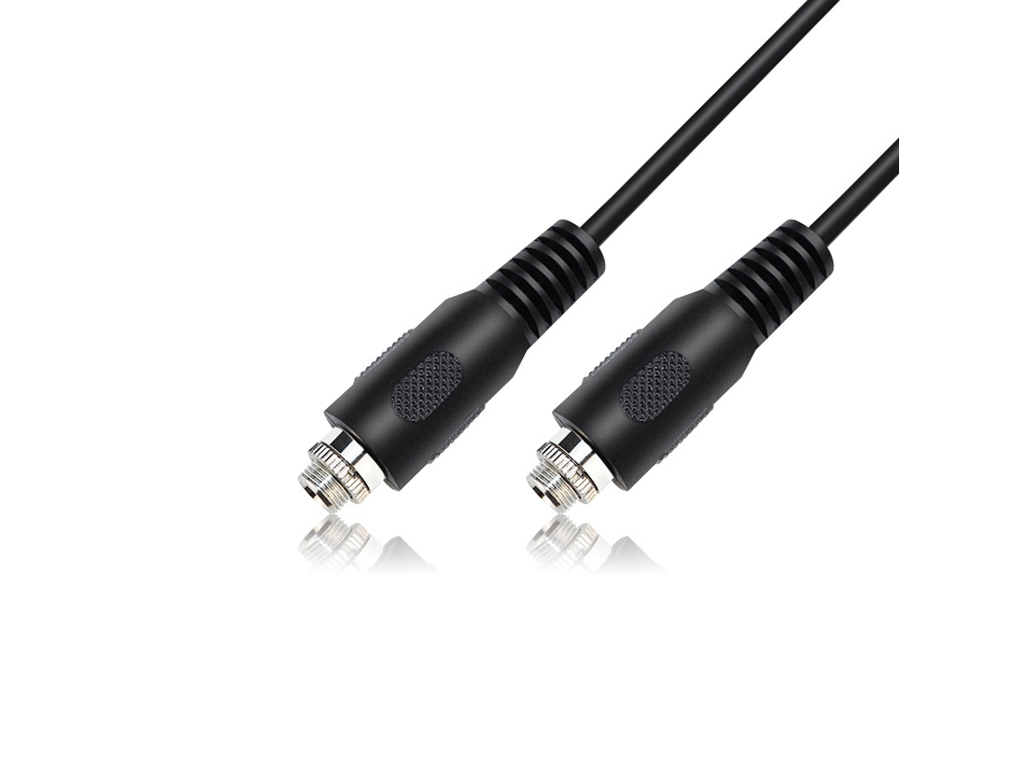 Cabo de Áudio Estéreo 3,5 Mm Fêmea para com Adaptador Fone Ouvido C AQUAFORGE