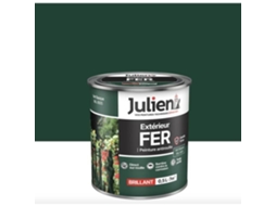 Tinta Julien Ral 6005 Brilhante 0,5l Antiferrugem Para Metais Ferrosos