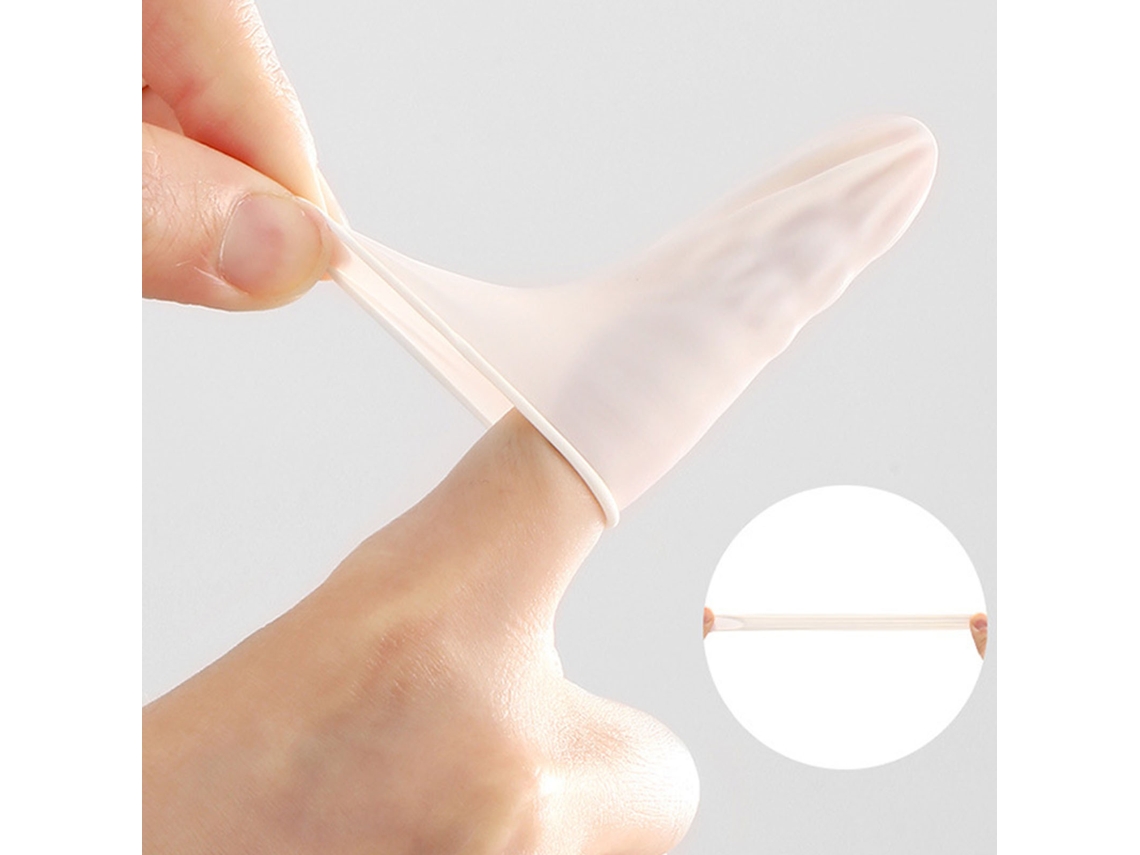Disposable Rubber Finger Cots (thickened, Anti Slip) Eoocoo