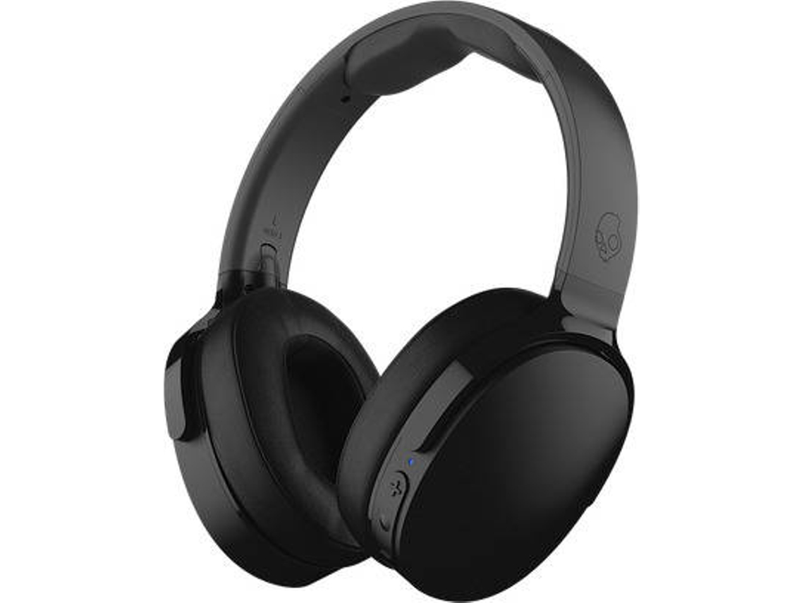 Auscultadores Bluetooth SKULLCANDY Hesh 3 (Over Ear - Microfone - Preto)