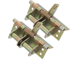 Dobradiças De Metal Com Mola E Fechamento Automático Sewacc 2 Unidades, Com Mecanismo De Amortecimento, Para Armários