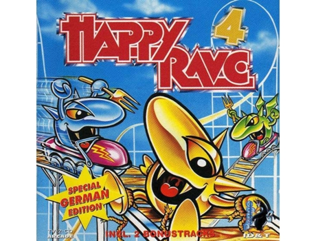 Cd Happy Rave 4 Special German Edition Arcade, Idt, Pengo Records