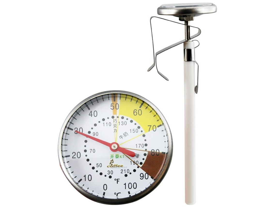 Termômetro De Cozinha Flkwoh Para Carnes, Com Sonda Leitura Direta Ultralonga E Botão °c/°f Ideal Grelhados, Churrasco, Bifes, D Aquaforge