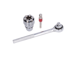 Chave de cano universal ajustável 10 19mm aço cromo vanádio ferramenta manutenção doméstica | S/MARCA