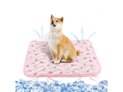 Tapete Refrescante, para Cães e Gatos, Respirável, 60x50 Cm, Rosa AQUAFORGE
