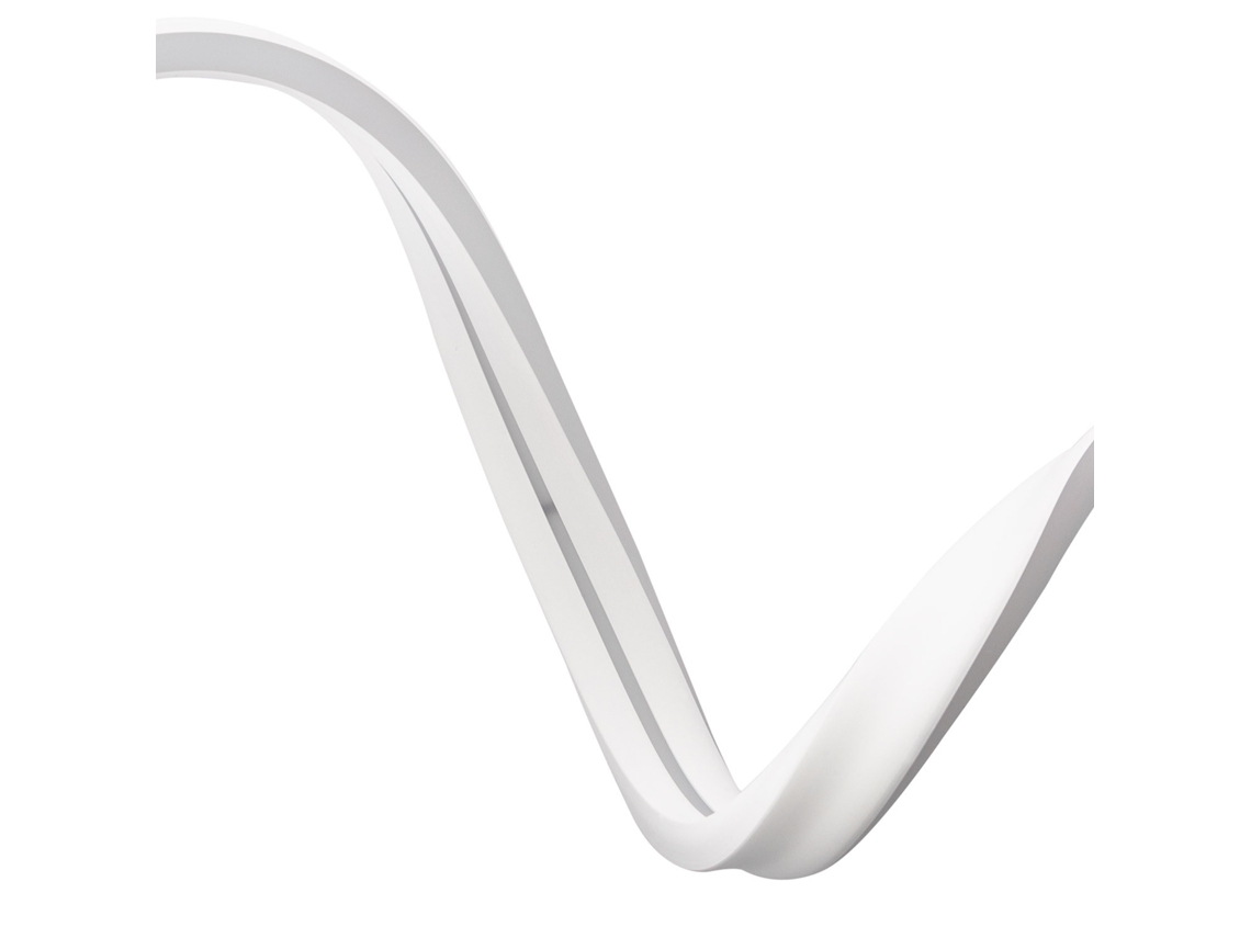 Fita de Led Neon 24v 9,5w/m Corte 5cm Ip65 Nflex6 Personalizada Branco Neutro 1m