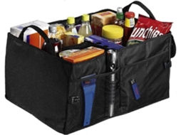 Organizador de Porta malas Carro, Dobrável, Sacola Compras, Cesta Compras para Caixa Porta mal As, Organizado GOKOCO