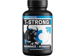 Maca Peruana Vegana Com Arginina, Taurina E Zinco T Strong Forte, Suporte De Energia E Vitalidade, 90 Comprimidos Vitastrong