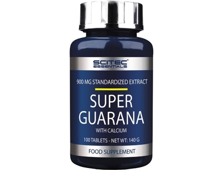 Suplemento Alimentar SCITEC ESSENTIALS Superuaraná (100 Tabs - Café)