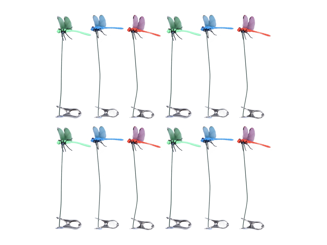 Clips de Libélula Falsa Decorativos | S/MARCA