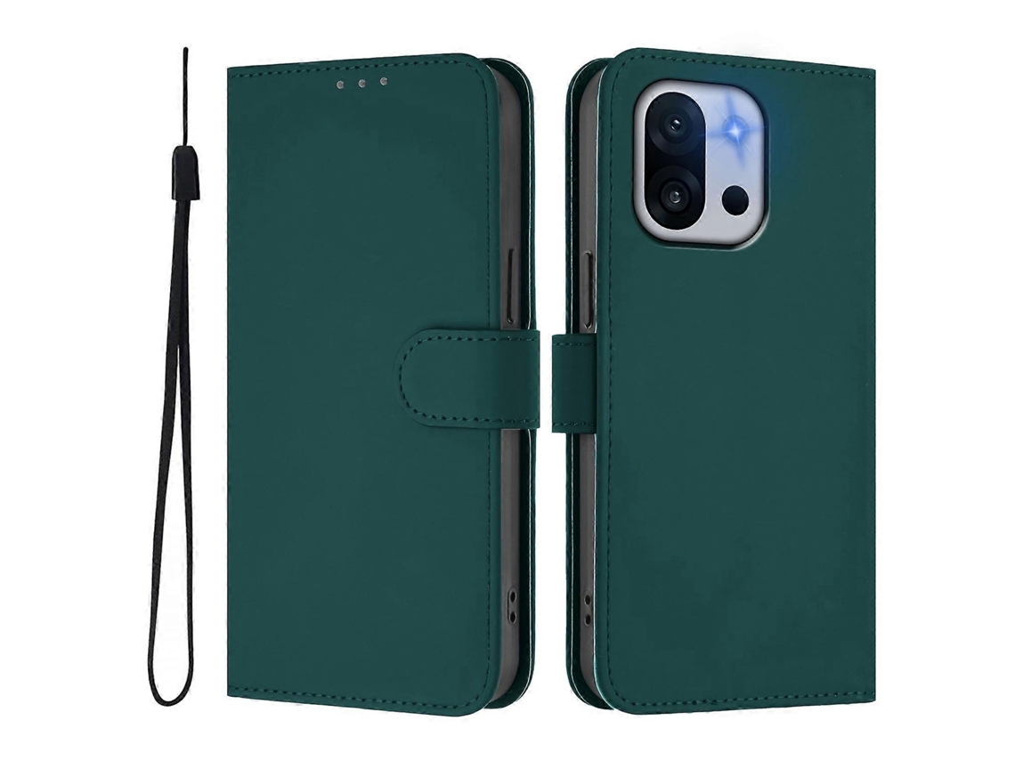 Capa Tipo Carteira De Couro Com Alça Para Oneplus 13t 5g