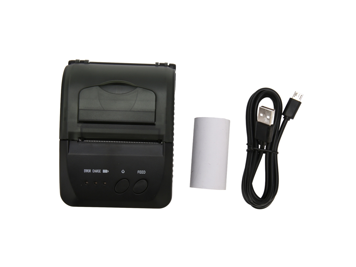 Impressora Térmica (impressão De Recibos Bluetooth Portátil 203dpi Com 2000mah)