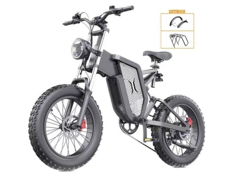Ekx X20 Bicicleta Elétrica De Montanha Pneu Gordo De 20 Polegadas 2000w 48v 35ah Masculino Estrada Ebike Benfuto