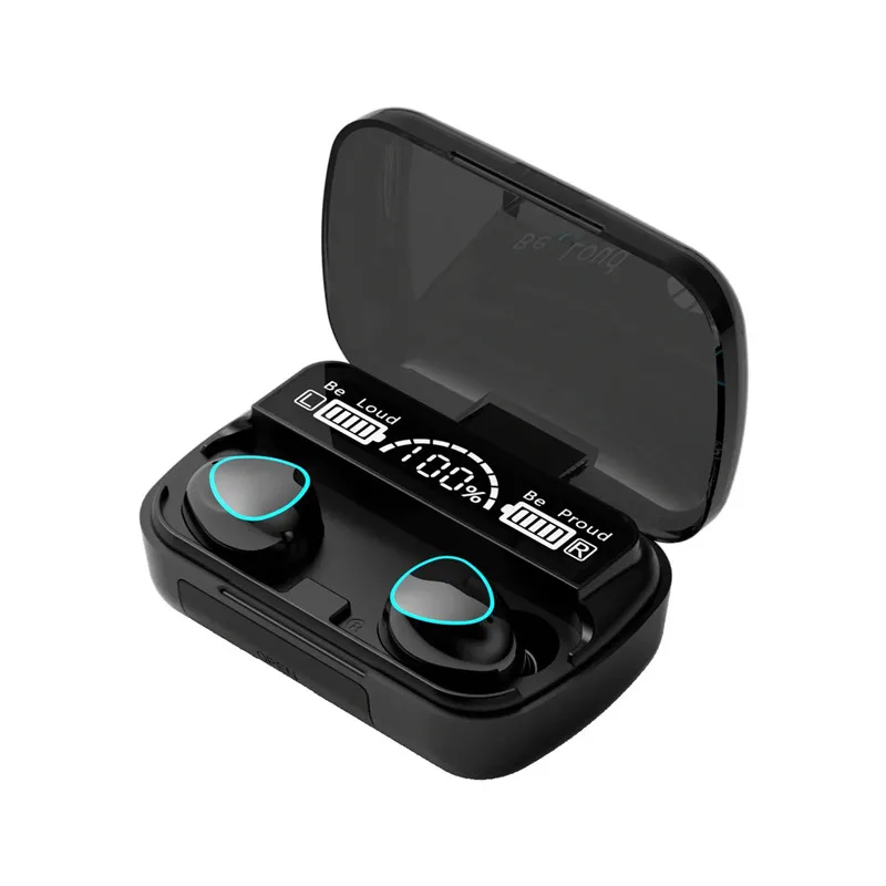 (preto) Fone De Ouvido Bluetooth Hifi Estéreo À Prova D'água Para Jogos
