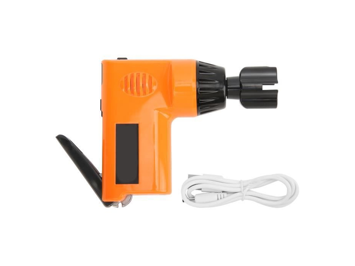 Cortador de Carretel Elétrico 2,7-4,3 V Ukulele Enrolador de Corda Acessórios Leves para Instrumentos Multifuncionais