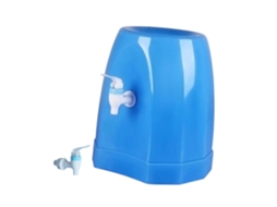 Dispensador De Água Com Torneira E Bico Removível, Suporte Compacto Para Jarra De Água Para Cozinha, Azul.
