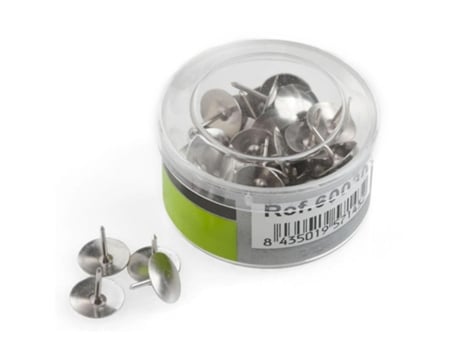 Chinchetas Niqueladas Cajita Caja 50 Sysfix