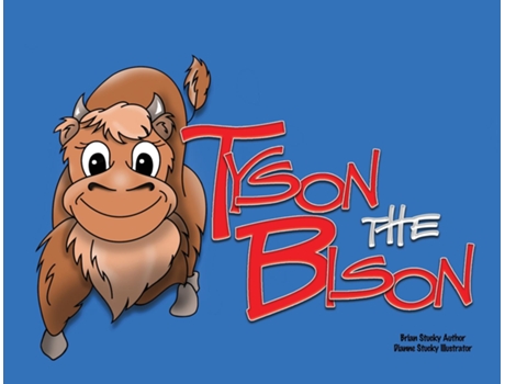 Livro Tyson the Bison de Brian Stucky (Inglês)