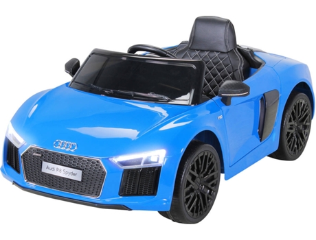Carro Elétrico AUDI R8 4S Spyder (Idade Mínima: 3 - Azul)