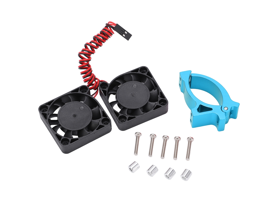 Ventoinha Resfriamento Motor 40x40mm Suporte Azul