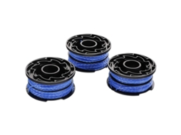 2026 bobinas de Repuesto Black+decker 3 Unidades, Hilo de Nailon 1,5mm 12m, Compatibles Con Cortadoras de La Serie Gl350/650