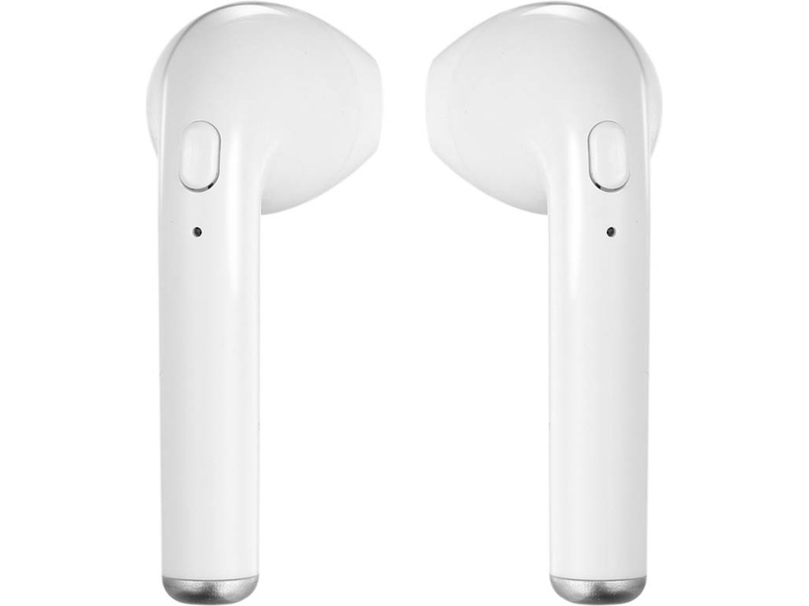 Auriculares Bluetooth True Wireless ANSELF i7S (In Ear - MicroAuriculares - Branco)