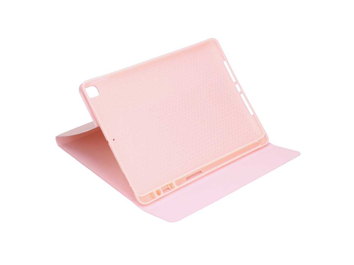 Capa Protectora de Couro Pu para Tablet Ios 10.2 10.5 Polegadas Rosa Durável e Confortável