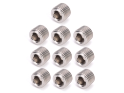 10 Peças Plug Hexagonal Bspp Aço Inox 304 1/8"