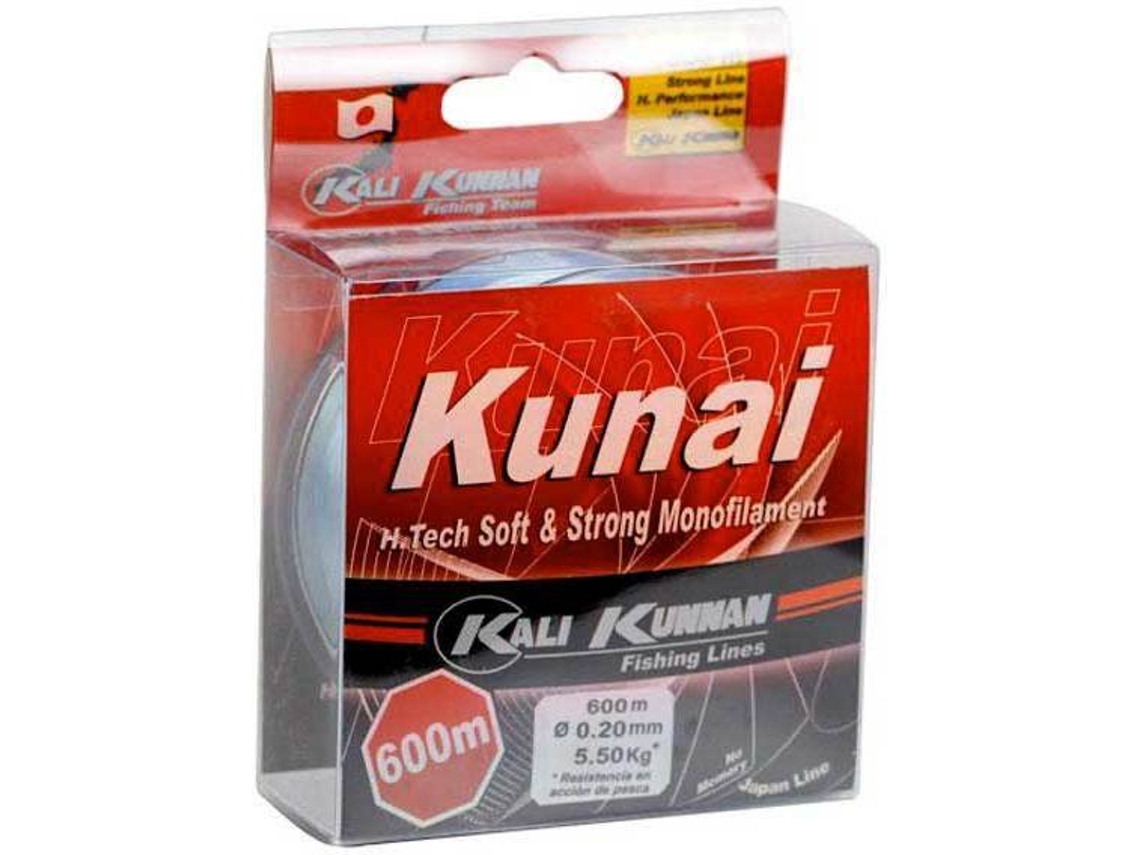 Linha de Pesca de monofilamento KALI KUNNAN Kunai (0.140 mm - 0,20 mm)