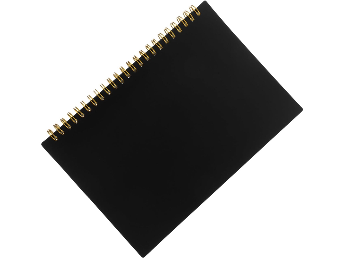 Pretyzoom Carnet De Suivi Des Comptes Com Páginas Lignées Horizontales Couverture Pp Noire