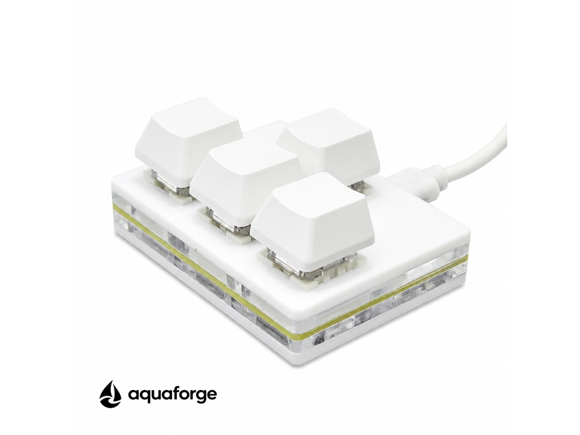Switches Para Teclado Mecânico Vermelho Compacto Branco