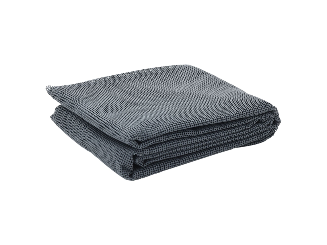 Conjunto 1 Tapete Para Barraca Vidaxl Antracite Poliéster (600 × 350 Cm)