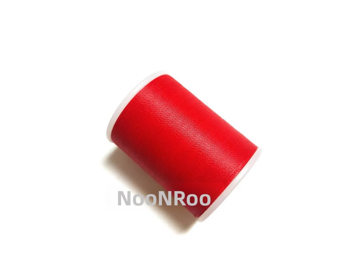 (vermelho) 150m/rolo 150d Tamanho A Linha Para Reparo E Construção De Varas De Pesca Diy