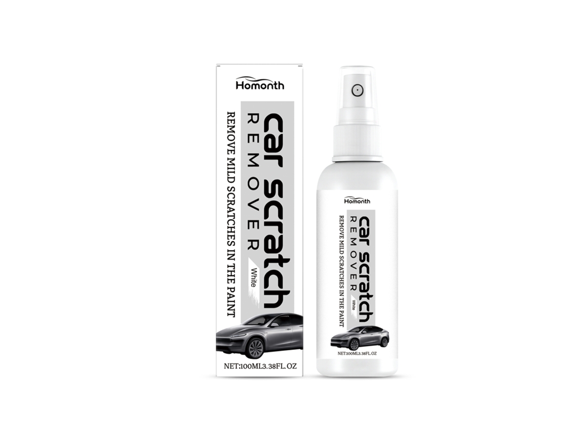 Spray Cuidado Riscos Leves Carro Branco