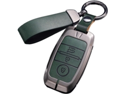 Capa Para Chave De Carro Em Liga Zinco Com Cordão Kia Soul Optima Cerato Rio Sorento, Proteção Completa De 360 Graus