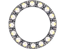 Placa De Anel Led Rgb Sk6812, Controlador Luz 16 Bits, 32 Cores Com