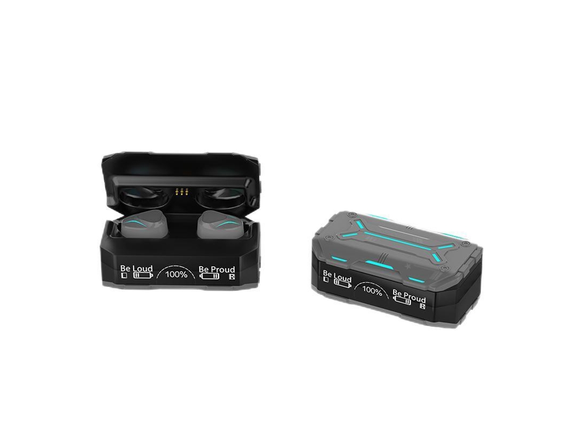 Fones De Ouvido Sem Fio Tws Para Jogos Com Bluetooth, Bateria De Longa Duração, Controle De Volume E Cancelamento Ativo De Ruído.