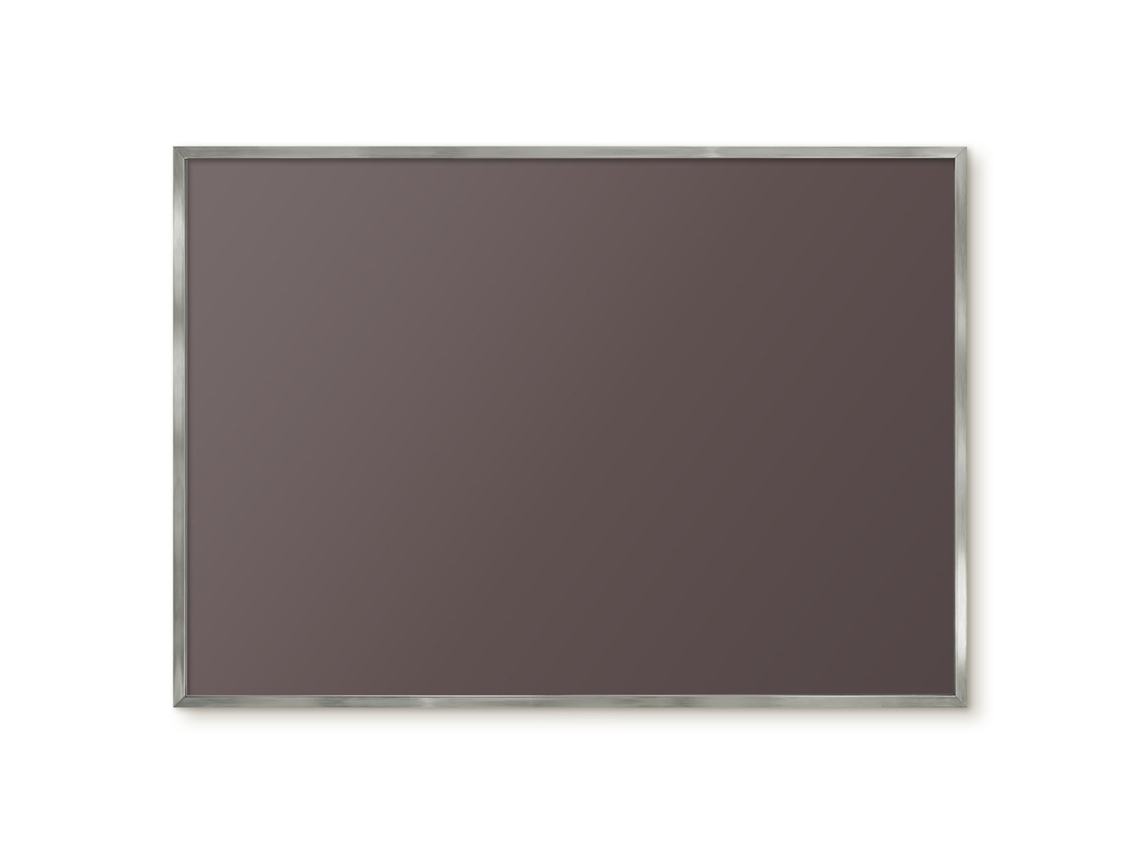 Magnetic Glass Board Cool Gray For The Hall Espelharte (100x70 Cm)