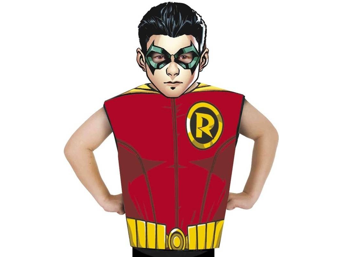 Fato Unisexo RUBIE'S Ou Kit Batman Robin (Poliéster - Tam: 3-6 Anos)