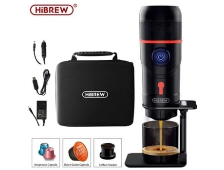 Máquina de café portátil para carro outro formato H4 Espresso preto 15 bar outro (cápsula)