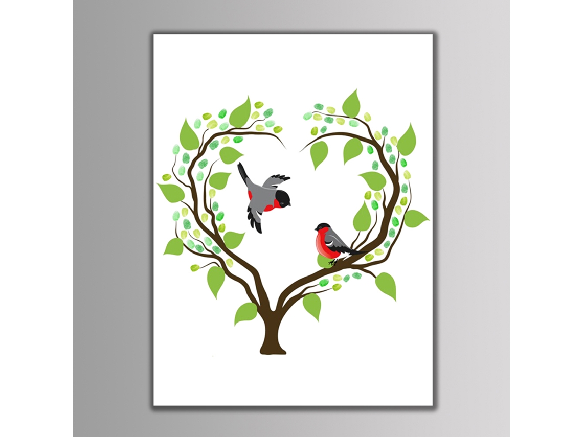 Papel para desenho DIY com impressão digital de árvores (personalizado, ideal para convites de casamento)
