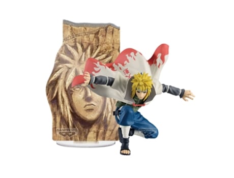 Naruto Shippuden Minato Namikaze Painel Espetáculo Figura 15cm Banpresto