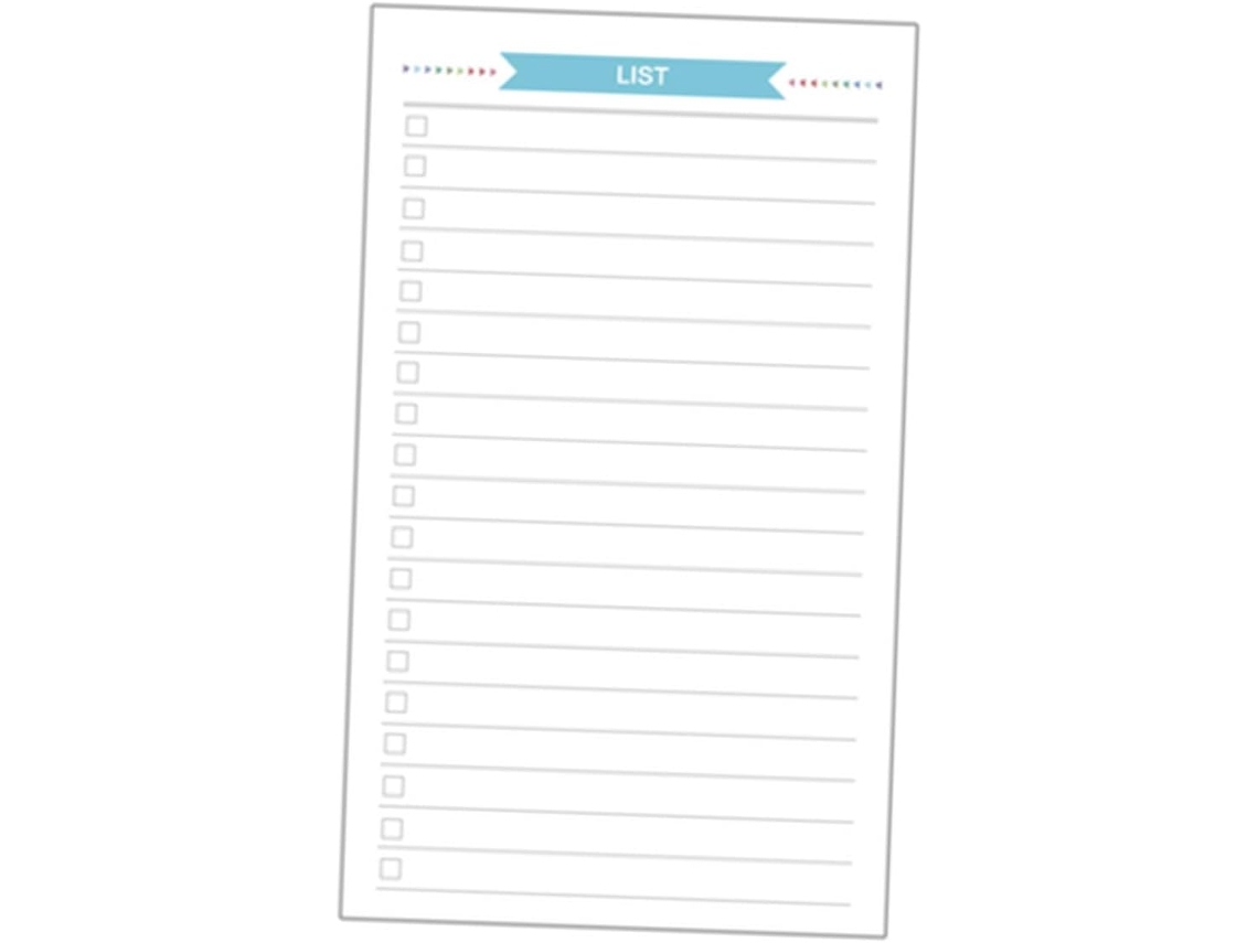 Pacote Com 40 Folhas De Papel Pautado Para Fichário, Caderno, Agenda, Organizador, Escritório E Viagens. Gokoco