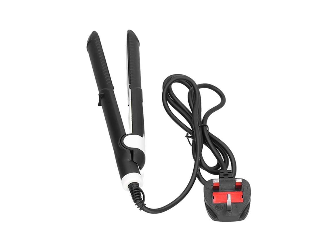 2 em 1 Curler e Prensa de Cabelo com Conector Uk para Estilo Rápido LAXISCREED